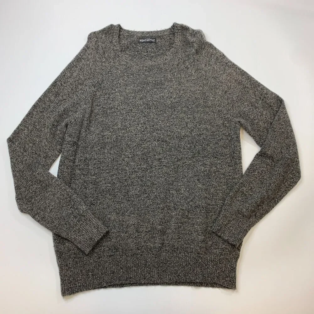 J.Crew Mercantile Sweater Mens XL Extra Large Spacedye Supersoft Wool Blend Crew